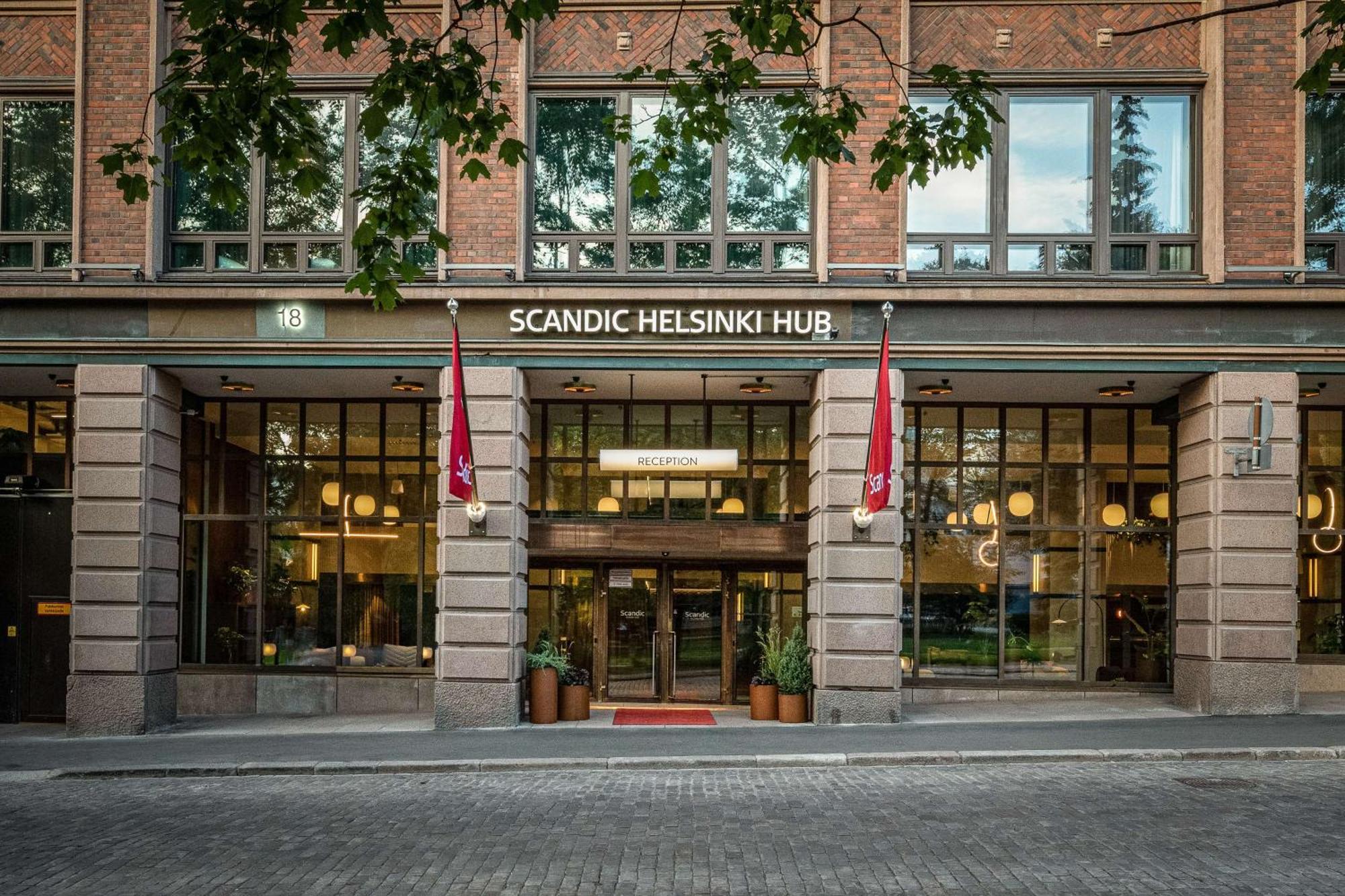 Scandic Helsinki Hub ภายนอก รูปภาพ